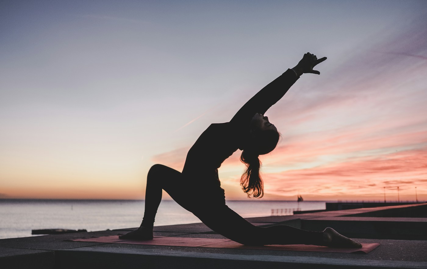 A calm wellness studio setting